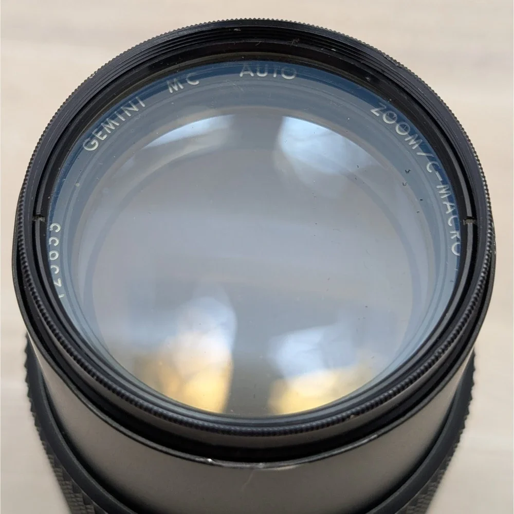 Gemini MC Auto Zoom Macro 80–200mm f/4.5 Lens Japan w/ 52mm UV Filter Caps